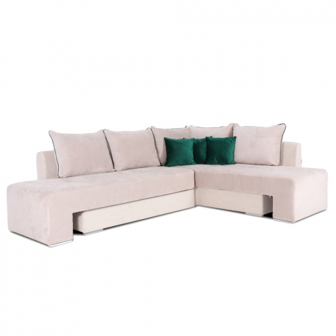 Colțare - Coltar extensibil Relaxa cu lada CHERE Inox Material Premium