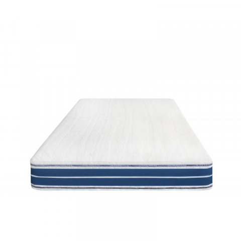 OUTLET - Saltea Bien Dormir Optimus M, ortopedica, Argentum, aerisire banda 3D, spuma memory, arcuri OUTLET
