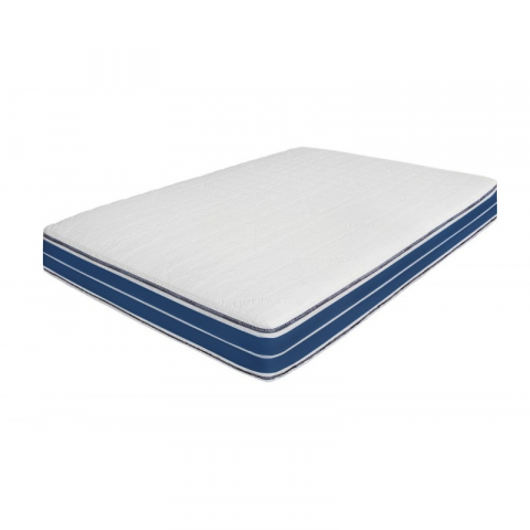 Saltea Bien Dormir Optimus M, ortopedica, Argentum, aerisire banda 3D, spuma memory, arcuri OUTLET [1]