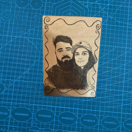 Portrete pe lemn - 20x30