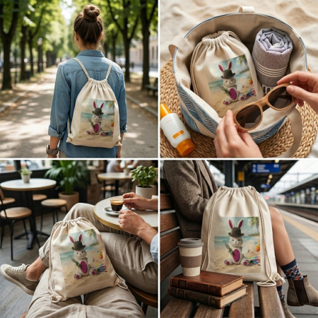 Rucsac textil canvas [2]