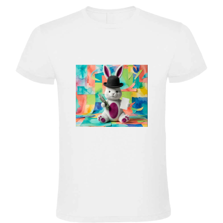 Tricouri - Tricou bumbac alb