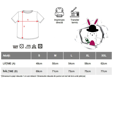 Tricou bumbac alb [4]