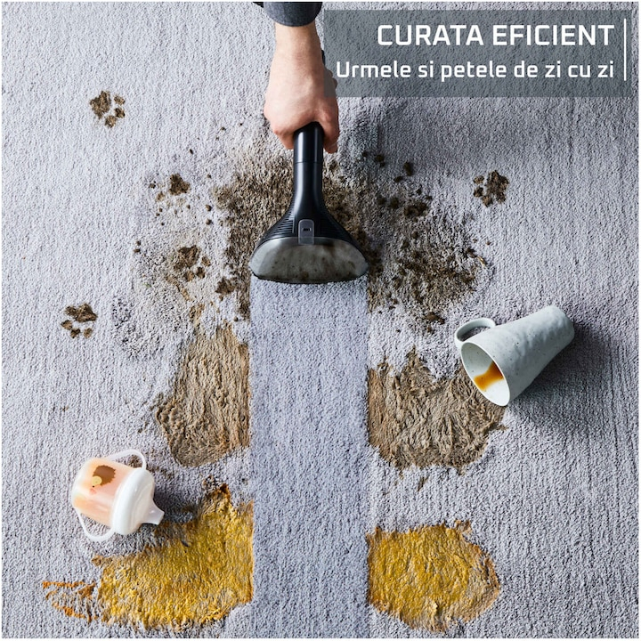Перяща прахосмукачка Rowenta Clean IT IN5020F0, 750W, черна/зелена [5]