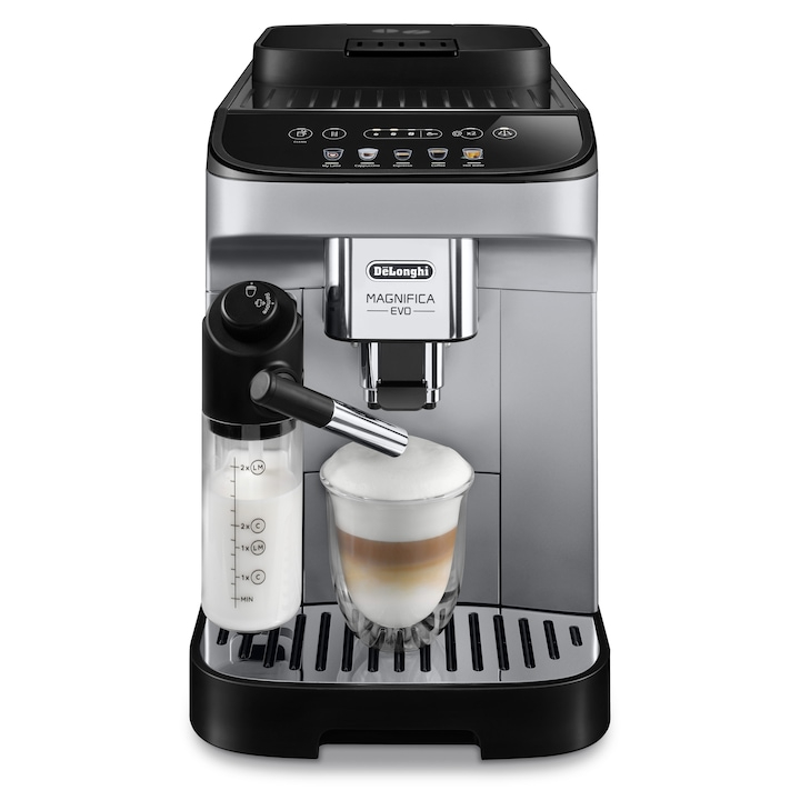 Автоматична кафемашина De'Longhi Magnifica Evo ECAM 290.61.SB, сребриста/черна [3]