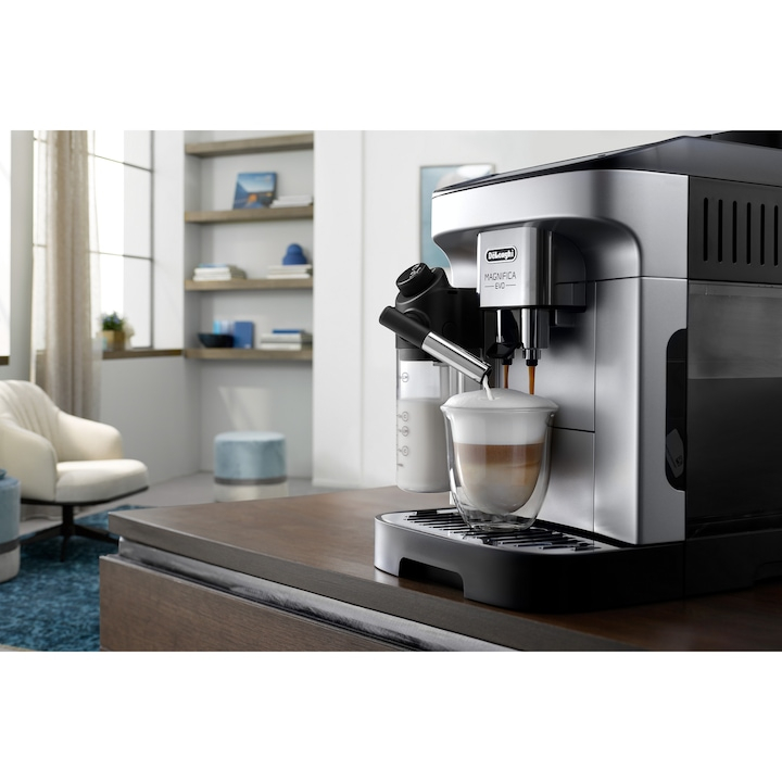 Автоматична кафемашина De'Longhi Magnifica Evo ECAM 290.61.SB, сребриста/черна [6]