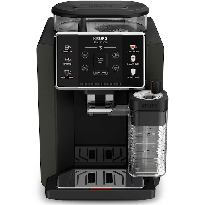 Автоматична кафе машина Krups Sensation Milk M50 EA912910, черна [4]