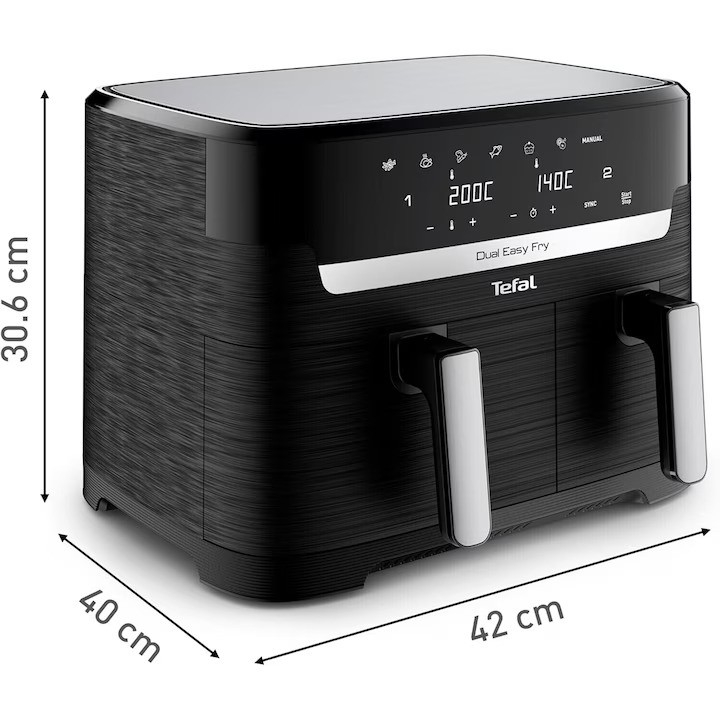 Фритюрник с горещ въздух Tefal EY901810, черен [6]