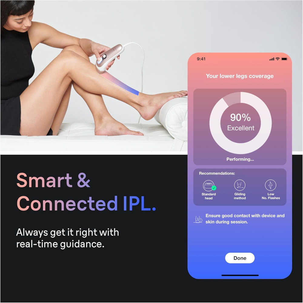 IPL епилатор Braun Skin iExpert PRO 7 PL7253 с технология Skin iExpert, розов [3]