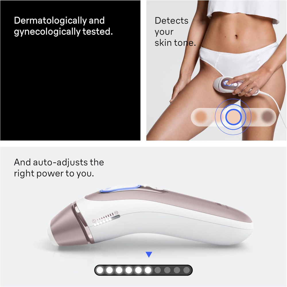 IPL епилатор Braun Skin iExpert PRO 7 PL7253 с технология Skin iExpert, розов [4]