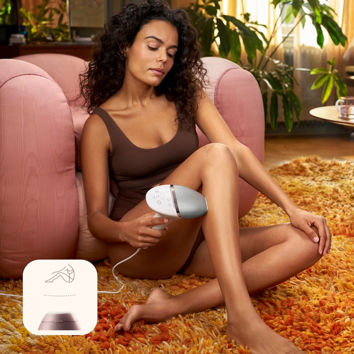 IPL фотоепилатор Philips Lumea Series 8000 BRI940/00, бял/сребрист [2]