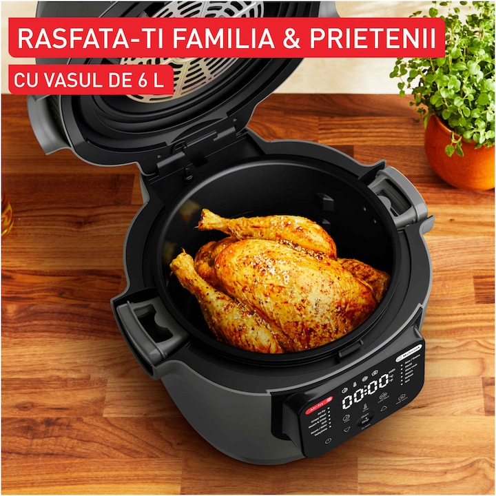 Интелигентен мултикукър Tefal Multicook & Fry MY731BF0, 1200W, сив [2]