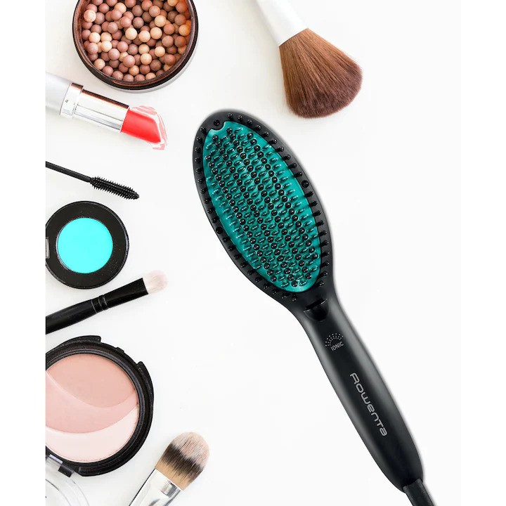 Четка за изправяне на коса Rowenta Power Straight CF5820F0, черна [5]
