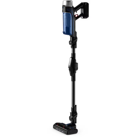 Безжична вертикална прахосмукачка Rowenta X-Force Flex 9.60 Aqua RH20C7WO с моп, сива/синя [2]