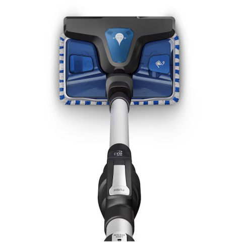 Безжична вертикална прахосмукачка Rowenta X-Force Flex 9.60 Aqua RH20C7WO с моп, сива/синя [4]