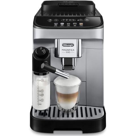 Автоматична кафемашина De'Longhi Magnifica Evo ECAM 290.61.SB, сребриста/черна