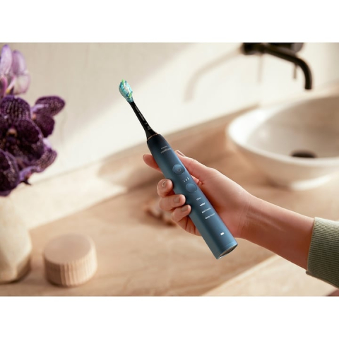 Електрическа четка Philips Sonicare DiamondClean 9000 HX9911/89, аквамарин [7]
