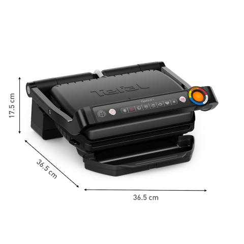 Електрически грил Tefal OptiGrill+ GC717810, черен [1]