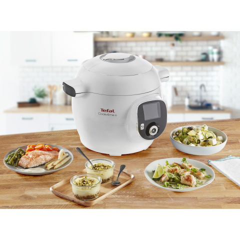 Интелигентен мултикукър с готвене под налягане Tefal Cook4Me CY851130, бял [4]