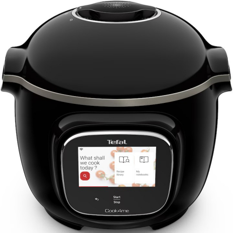 Интелигентен мултикукър с готвене под налягане Tefal Cook4Me Touch CY912831, черен [2]