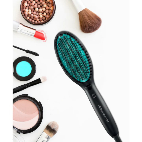 Четка за изправяне на коса Rowenta Power Straight CF5820F0, черна [4]