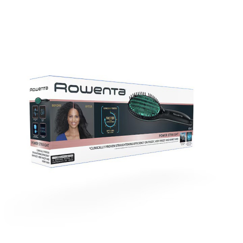 Четка за изправяне на коса Rowenta Power Straight CF5820F0, черна [7]