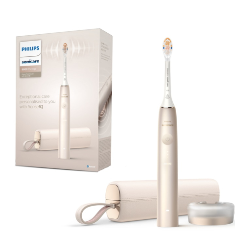 Звукова електрическа четка Philips Sonicare Prestige 9900 HX9992/11, Champagne