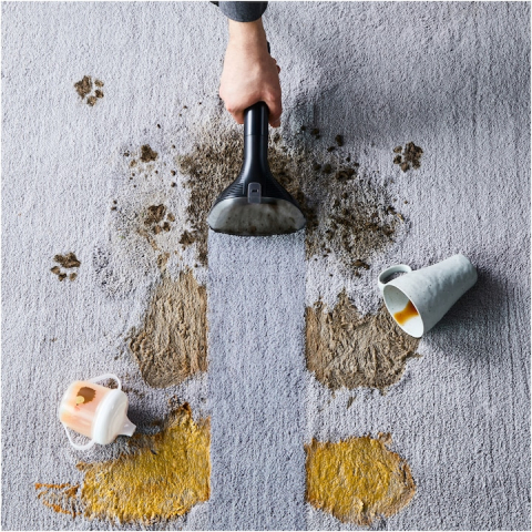 Прахосмукачка за почистване на петна Rowenta Clean IT IN5021F0, черна/зелена [4]