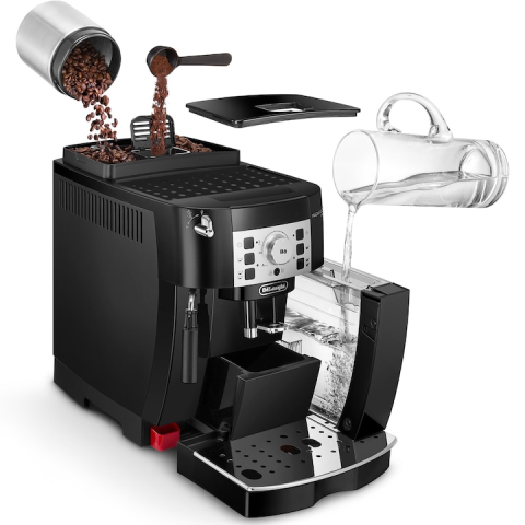 De'Longhi Magnifica S ECAM 22.112.B automata kávéfőző, fekete [6]