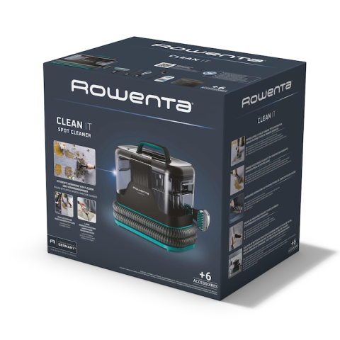 Rowenta Clean IT IN5020F0 kárpittisztító porszívó, 750W, fekete/zöld [4]