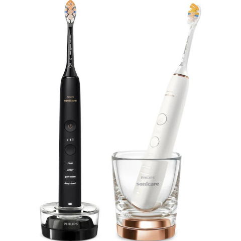 Philips Sonicare Diamond Clean 9000 HX9914/69 Fogkefe készlet, fehér/fekete/arany [1]
