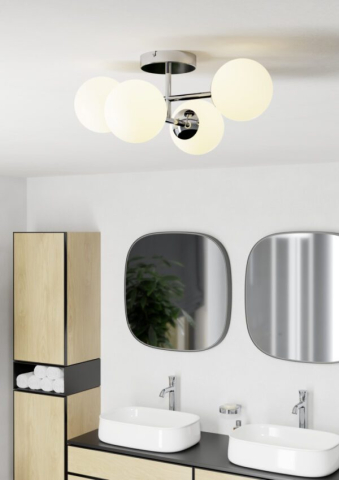 Corpuri de baie - Plafonieră CASTROVIDO LED G9 4X4.2W IP44 902098