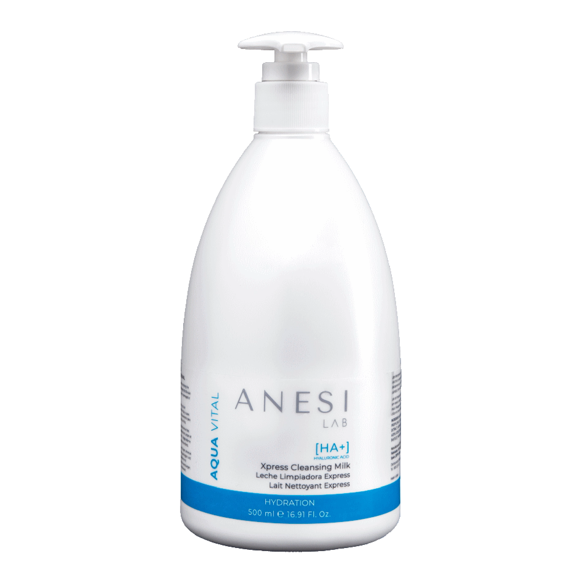 Ingrijirea tenului - Anesi Aqua Vital Express Cleansing Milk - Lapte demachiant 500 ml