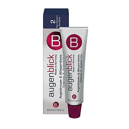 MAKE-UP - BERRYWELL Vopsea de lungă durată pentru gene si sprancene Negru albăstrui 2 15 ml F20200