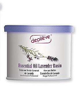 Depileve Ceara de ulei esential de Lavanda pentru piele sensibila Essential Oil Lavender Rosin 400gr