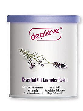 Depileve Ceara de ulei esential de Lavanda pentru piele sensibila Essential Oil Lavender Rosin 800gr