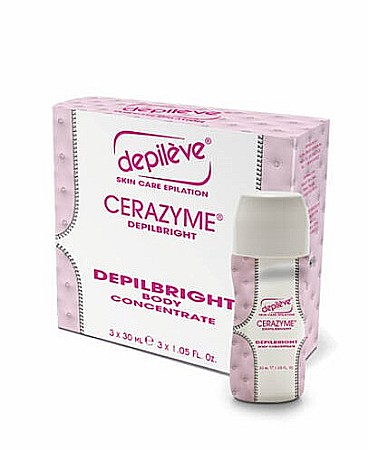 Ceara Depileve - Depileve Ser de îngrijire corporală Cerazyme Depilbright 30 ml