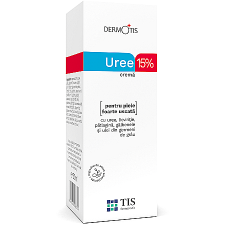 Ingrijirea picioarelor - Tis Farmaceutic Cremă cu Uree 15% 50 ml