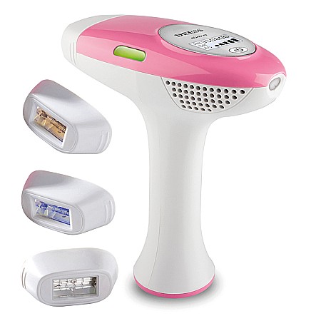 Aparate electrocosmetice PROFESIONALE - DEESS Epilator cu 3 functii cu 4 accesorii IPL, epilare, intinerire a pielii si tratare acnee