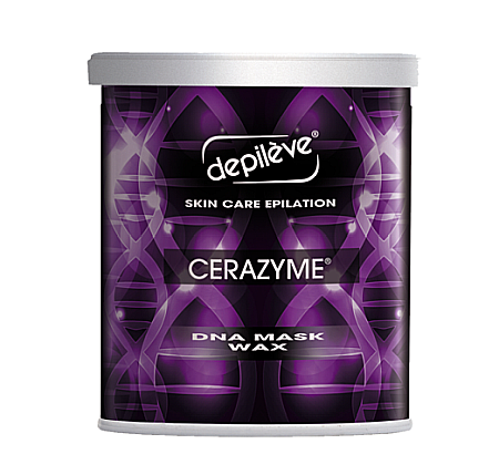 Depileve Ceara cu rasina de pin efect de rejunerare fara banda, de unica folosinta Cerazyme DNA Mask Wax 800gr