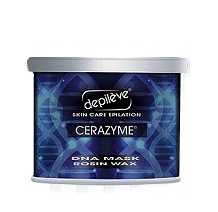 Depileve Ceara cu rasina de pin efect de rejunerare fara banda, de unica folosinta Cerazyme DNA Mask Rosin Wax 400gr