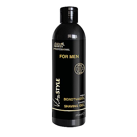 Ingrijire barbati ANESI  STELLA - Golden GREEN Gel de ras spumant pentru barbati 250 ml