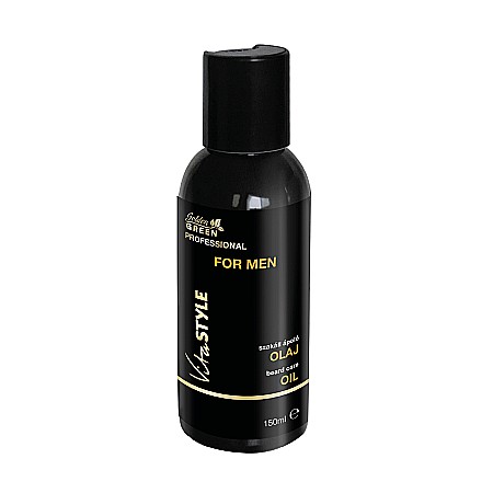 Ingrijire barbati ANESI  STELLA - Golden GREEN Ulei de îngrijire a bărbii pentru barbati 150 ml