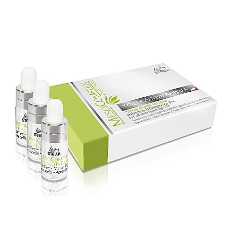 Ingrijirea tenului - Lady STELLA Mesocomplex Fiola de întinerire a pielii cu celule stem de mere Youth Active