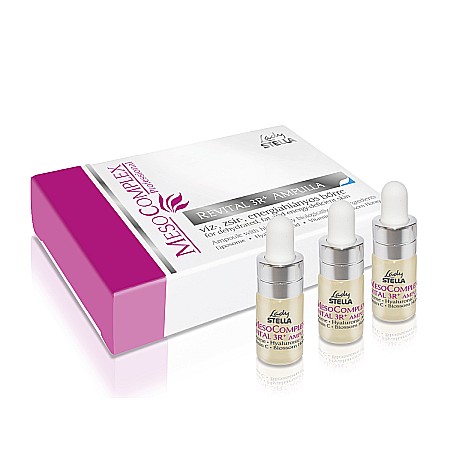 Ingrijirea tenului - Lady STELLA Mesocomplex Revital 3R Fiolă pentru pielea lipsită de apă, grăsime și energie 3 ml 1 buc
