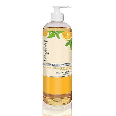Fermitate  si tonifiere corp - Lady STELLA Spa Spirit Wellness Ulei de masaj de portocale și lemongrass 1000 ml