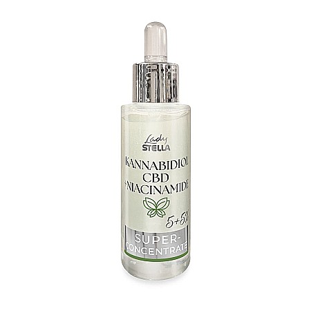 Seruri - Lady STELLA Serum concentrat Kanabidiol 5% + Niacinamid 5% 30ml
