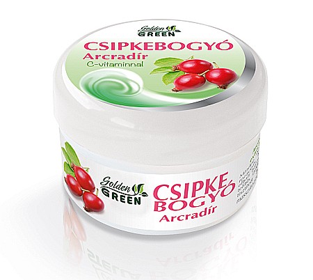Peeling - GOLDEN GREEN Scrub facial cu maces ROSE BERRY 100ml