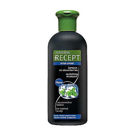 Sampoane - SUBRINA Recept Sport Sampon cu extract de mentol 400 ml 54030