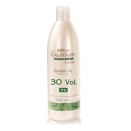 Vopsea de par - Vitacolor Lux Stella - Lapte oxidant 9% cu parfum de migdale 1000 ml